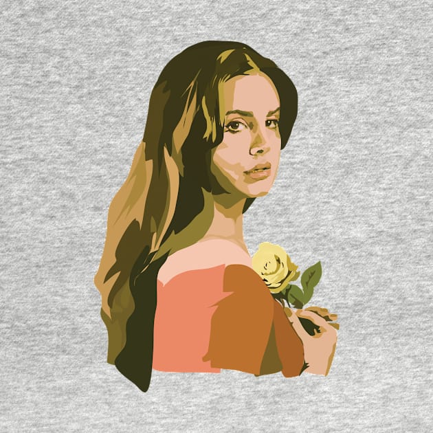 Lana With Rose by annamckay